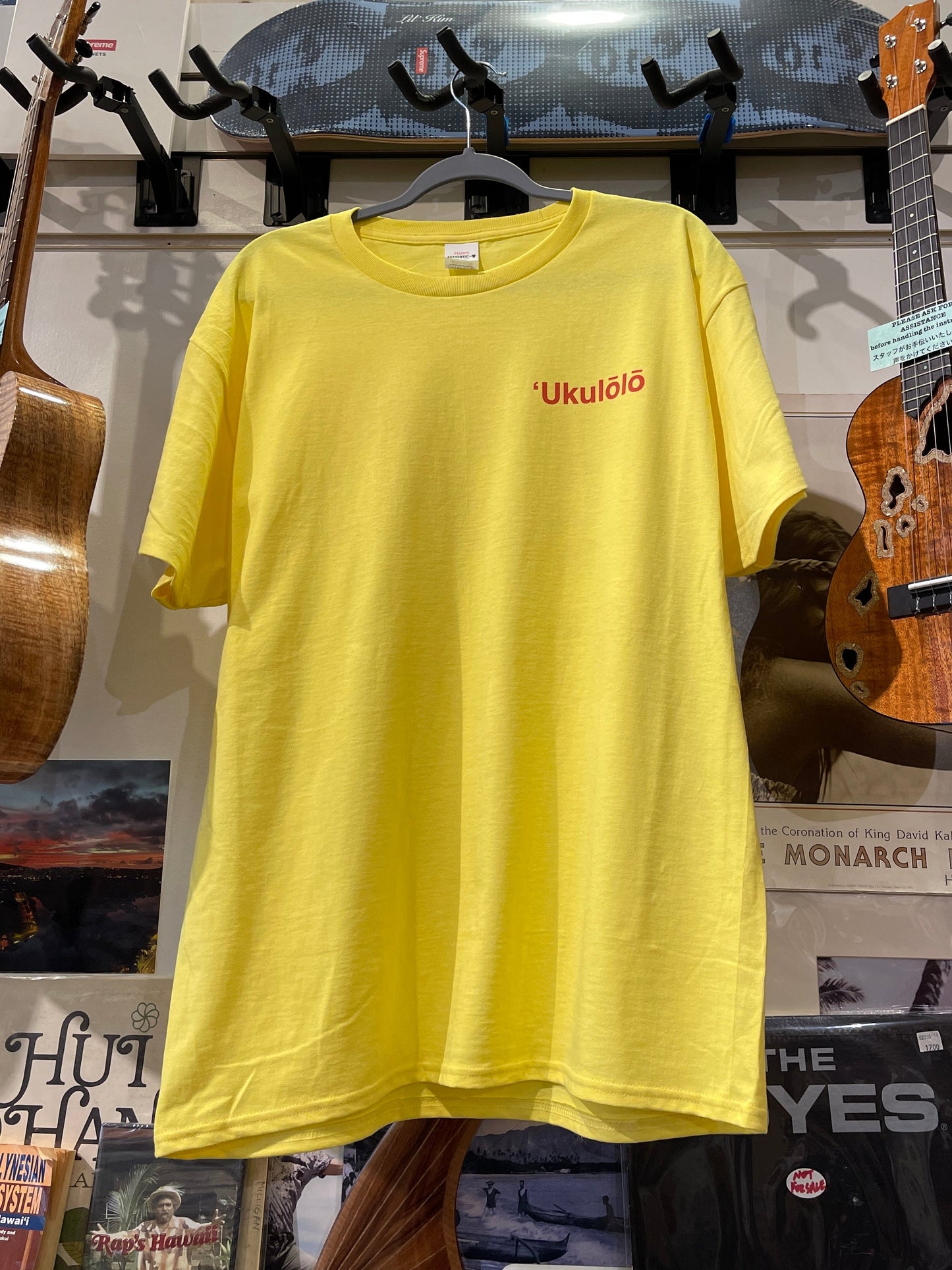Cook'd Tee - Ali'i Yellow & Red