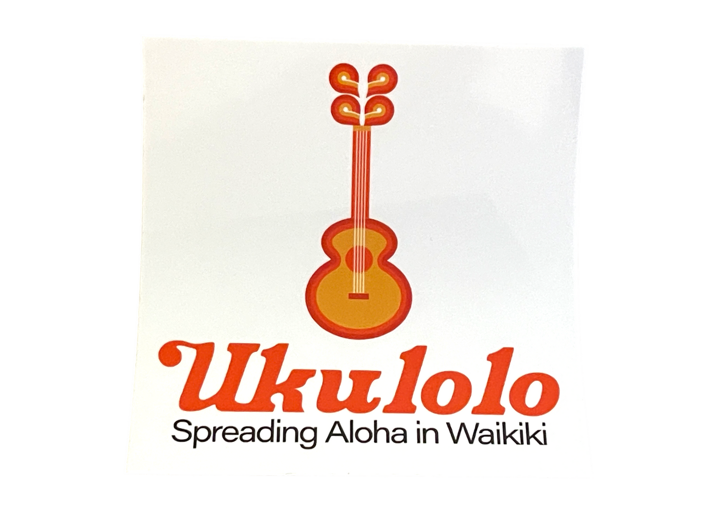 Aloha Square Sticker