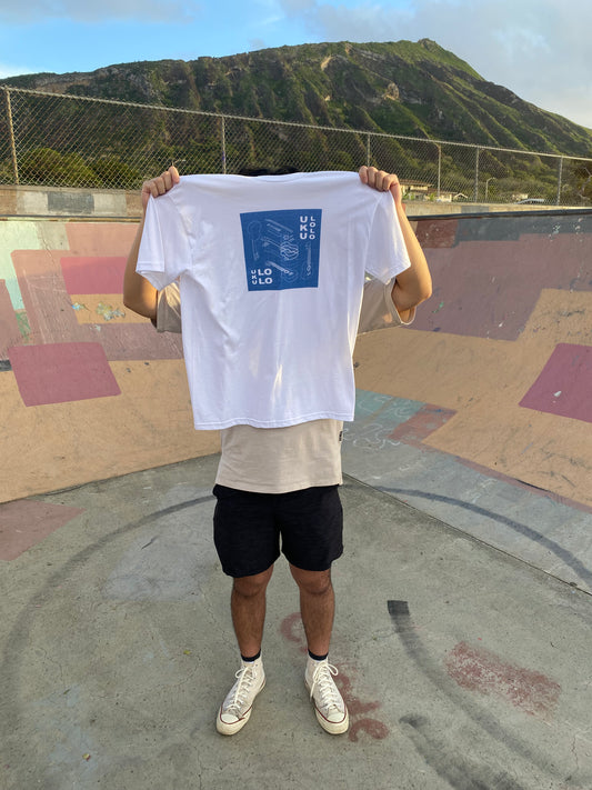 Blueprint Tee - White